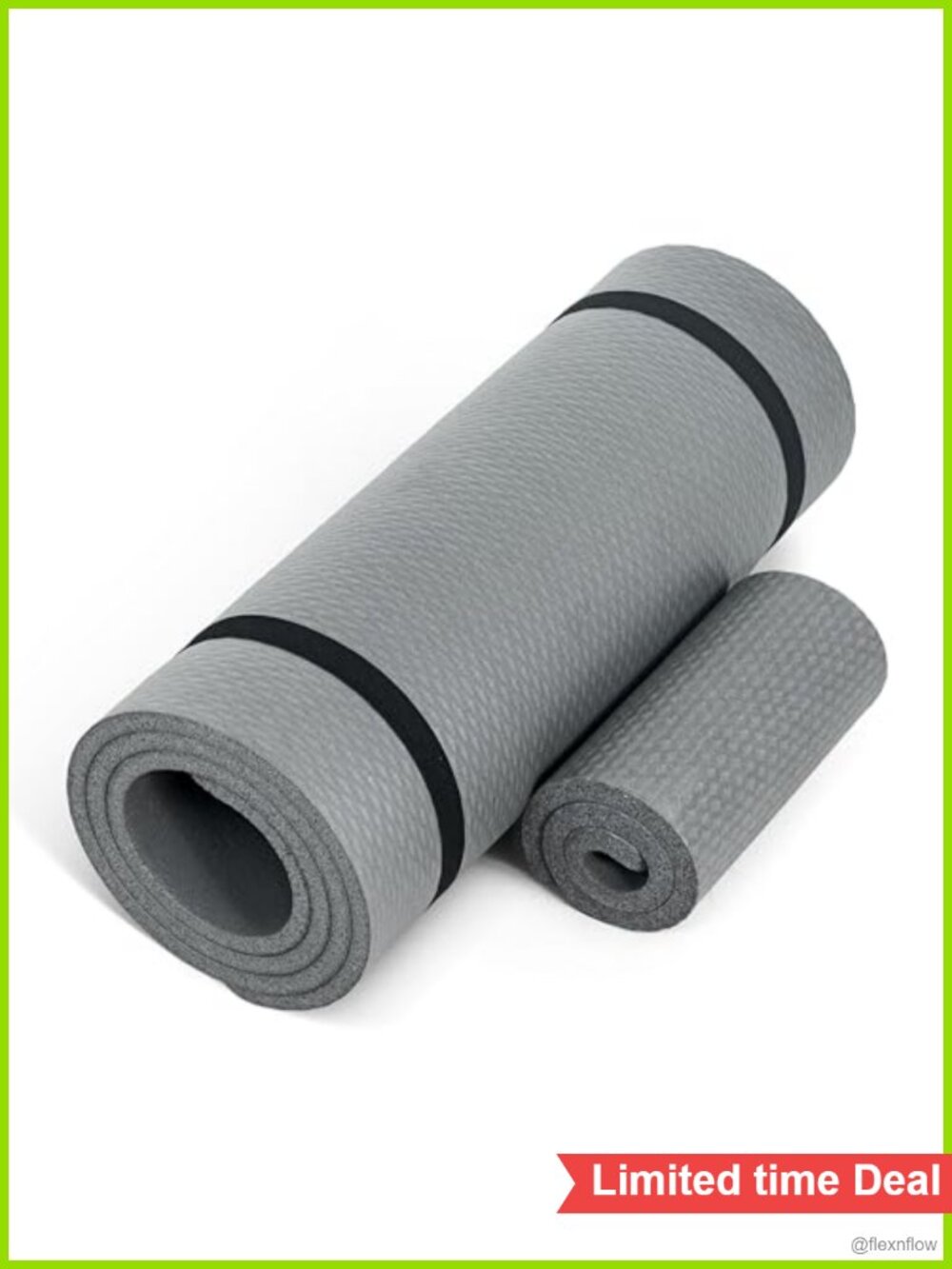 High Density NBR Foam Yoga Mat with Strap